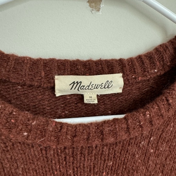 Madewell Donegal Crewneck Wool Sweater - Picture 5 of 6